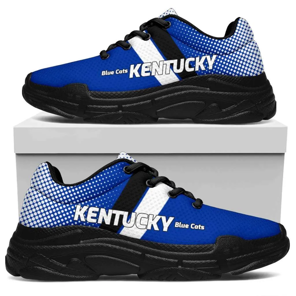 Kentucky #BlueCats Chunky Sneakers