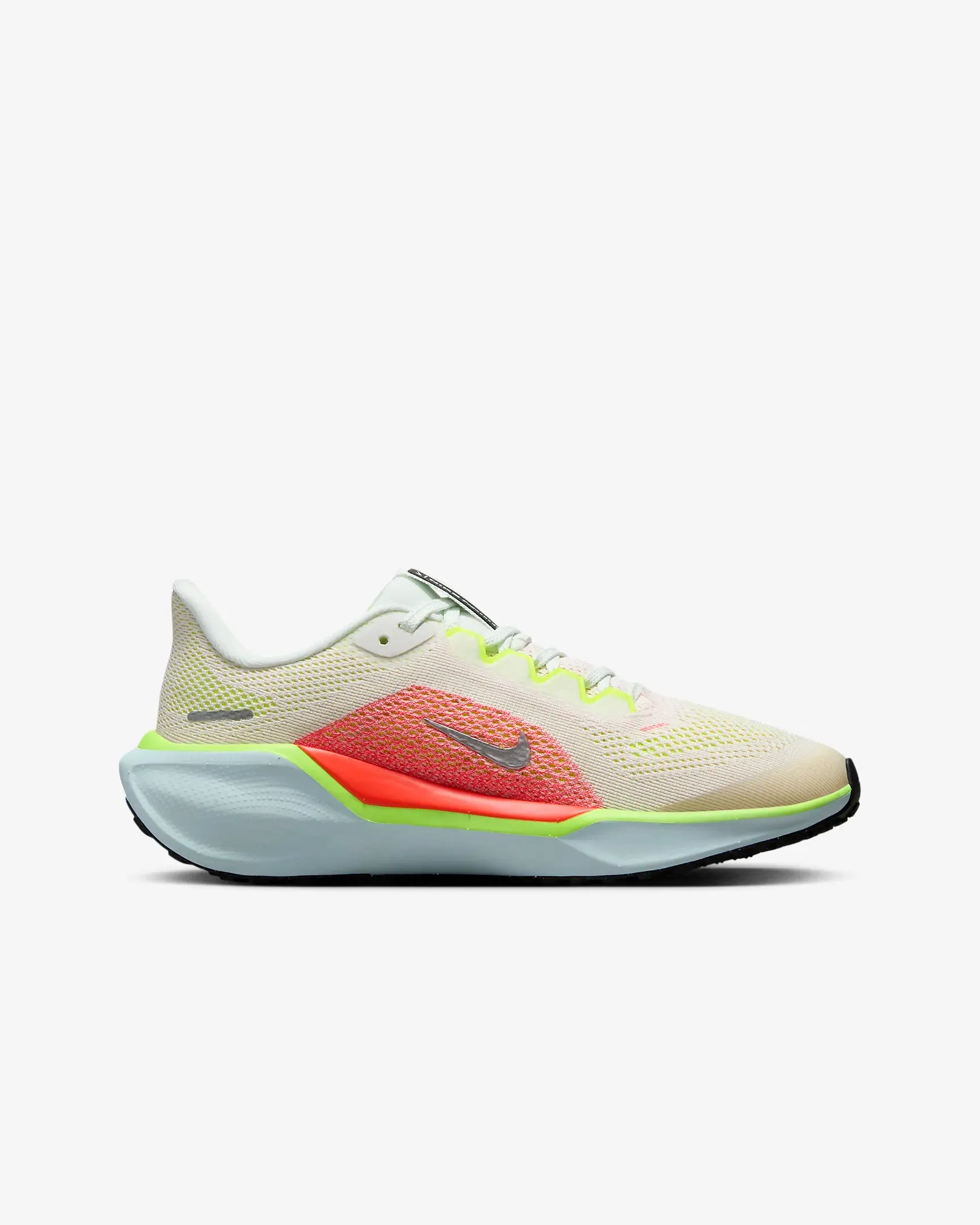 Kid's Air Zoom Pegasus 41 (100 - Summit White/Chrome-Bright Crimson)