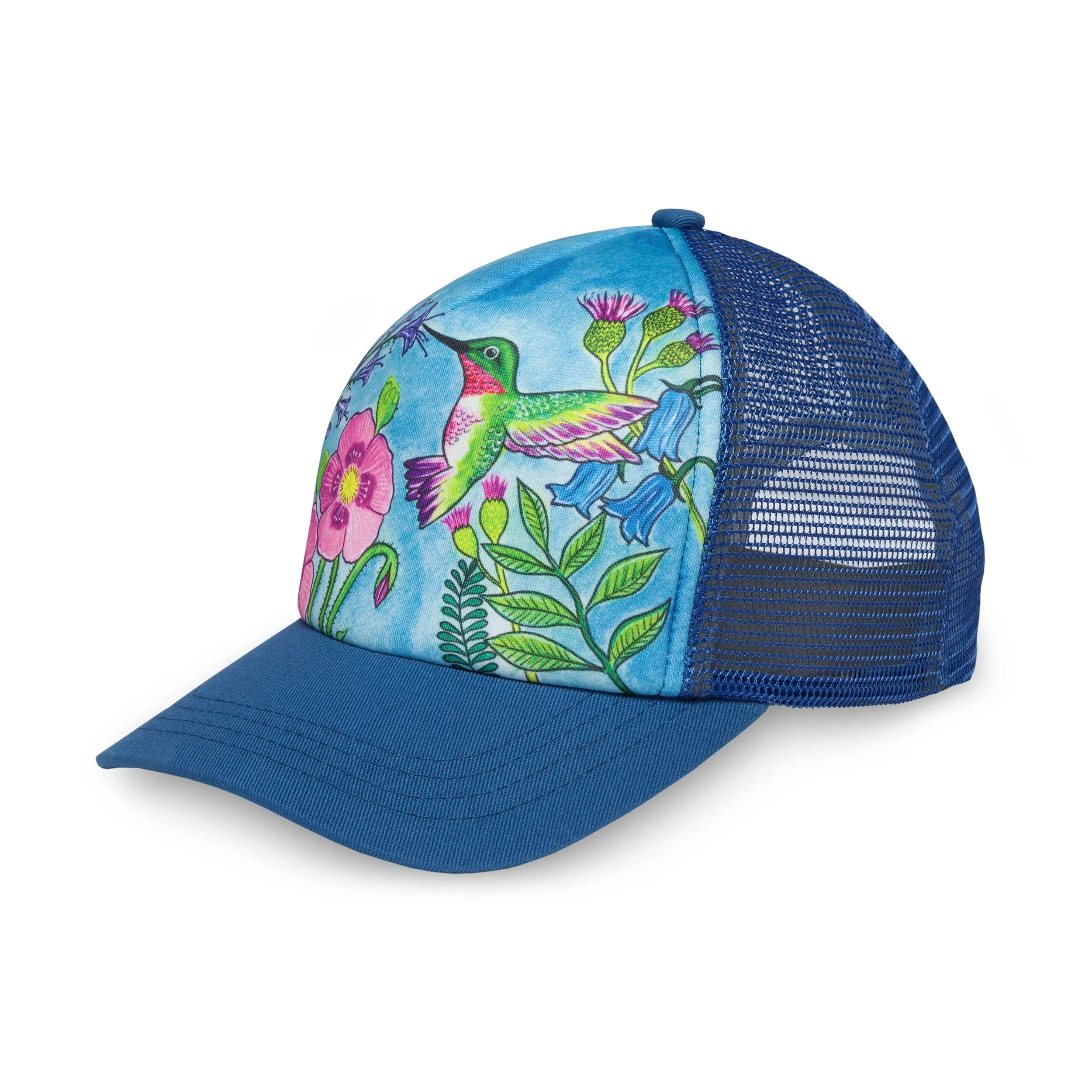 Kids Trucker Hat Hummingbird