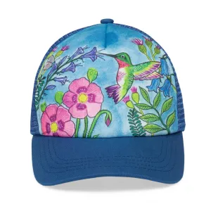 Kids Trucker Hat Hummingbird