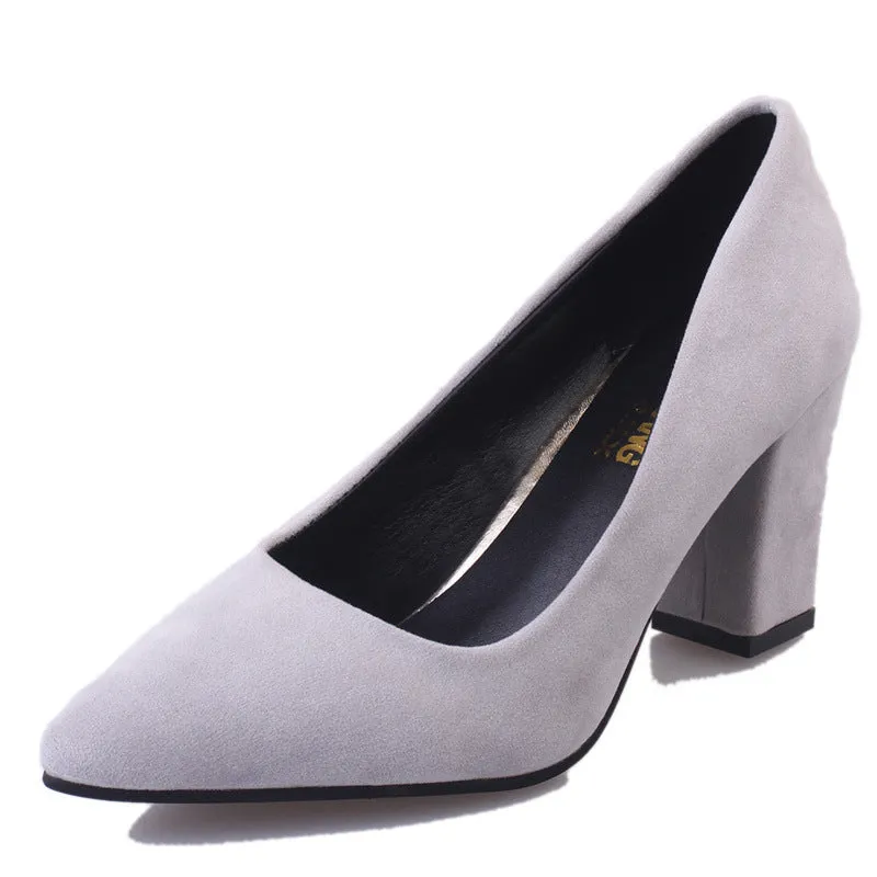 Korean Pointed Women's Shallow Mouth Shoes