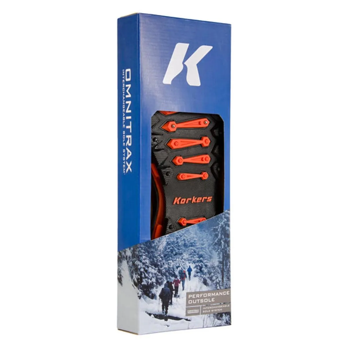 Korkers IceTrac Studded Rubber Lug Sole