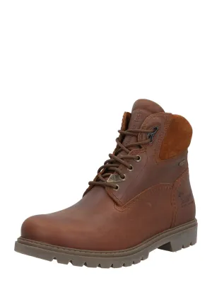 Lace-up boots PANAMA JACK, brown