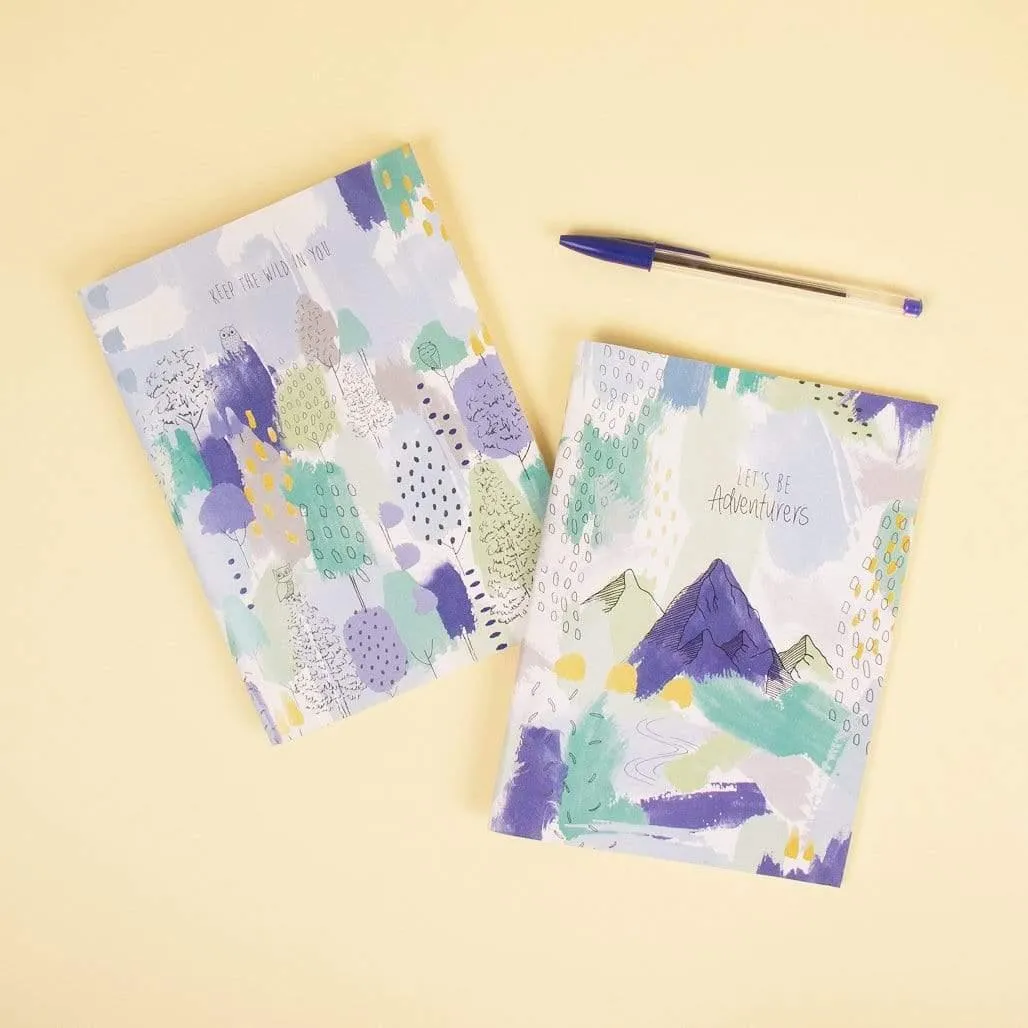 Lets Be Adventures - Set Of 2 Notebooks