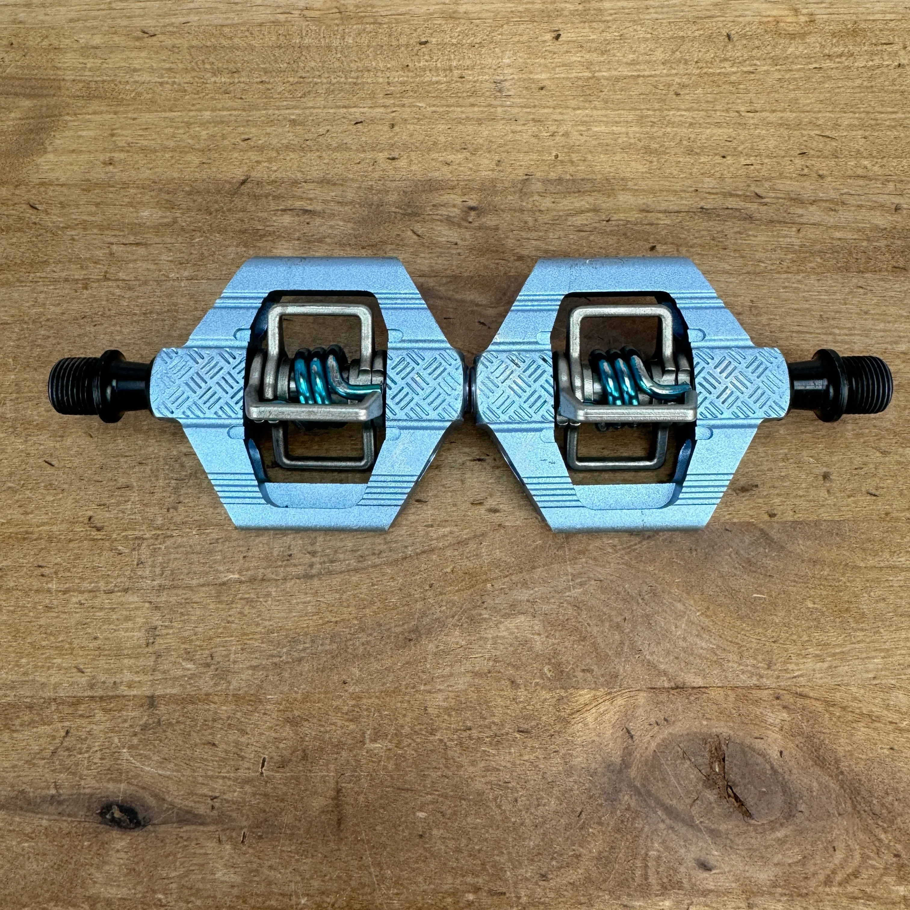 Light Wear! Crankbrothers Candy 3 Blue Dual-Sided Clipless Pedals 346g