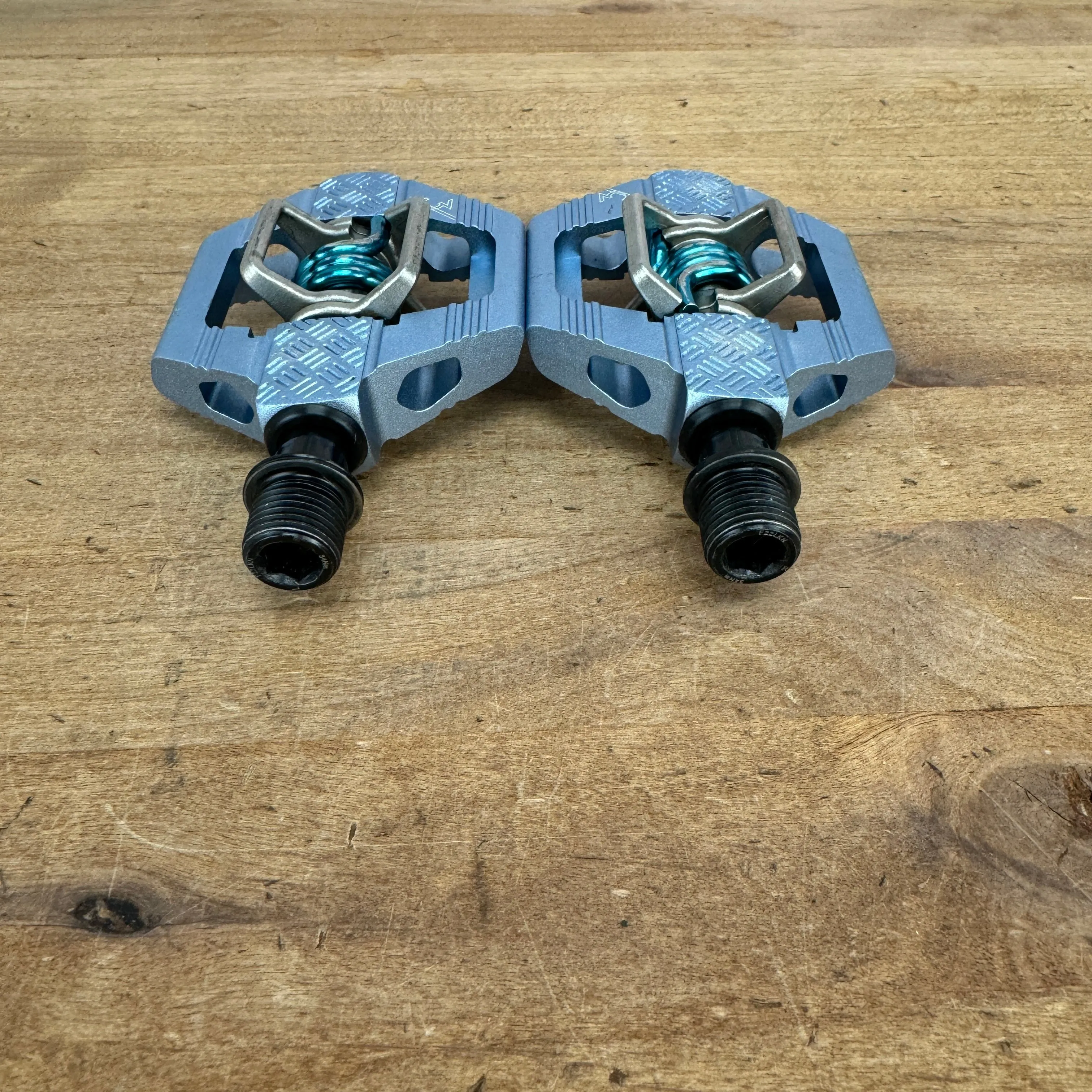 Light Wear! Crankbrothers Candy 3 Blue Dual-Sided Clipless Pedals 346g