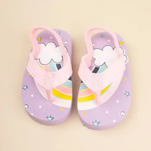 Little Boys and Girls Stylish Design Various Colors Flat Slippers Children Lovely Lithe Flip Flops WCDX01