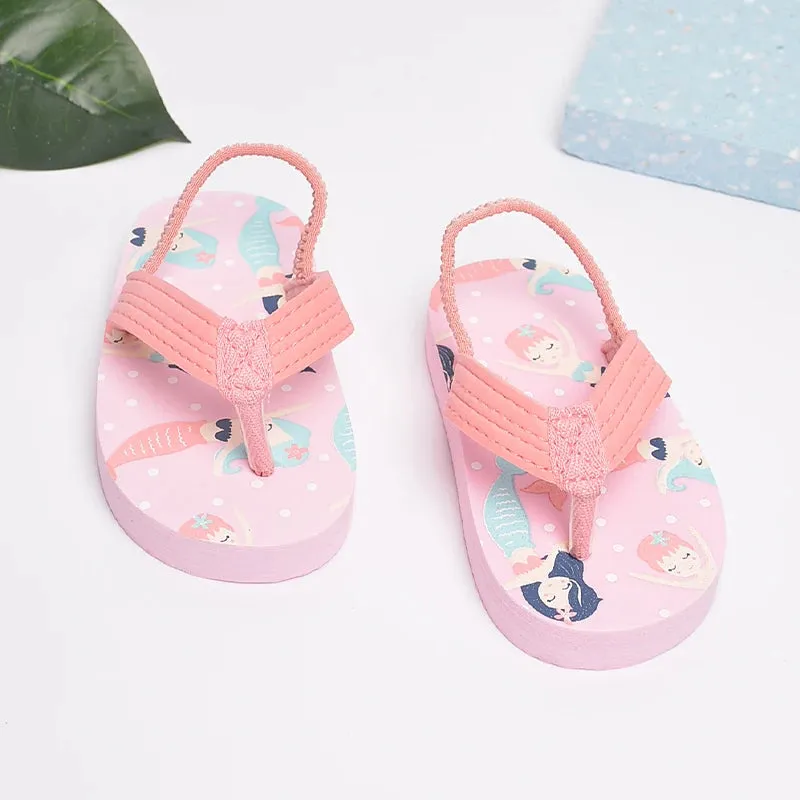 Little Boys and Girls Stylish Design Various Colors Flat Slippers Children Lovely Lithe Flip Flops WCDX01