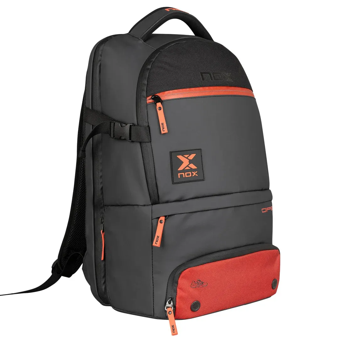 LUXURY OPEN SERIES BACKPACK BLACK/RED