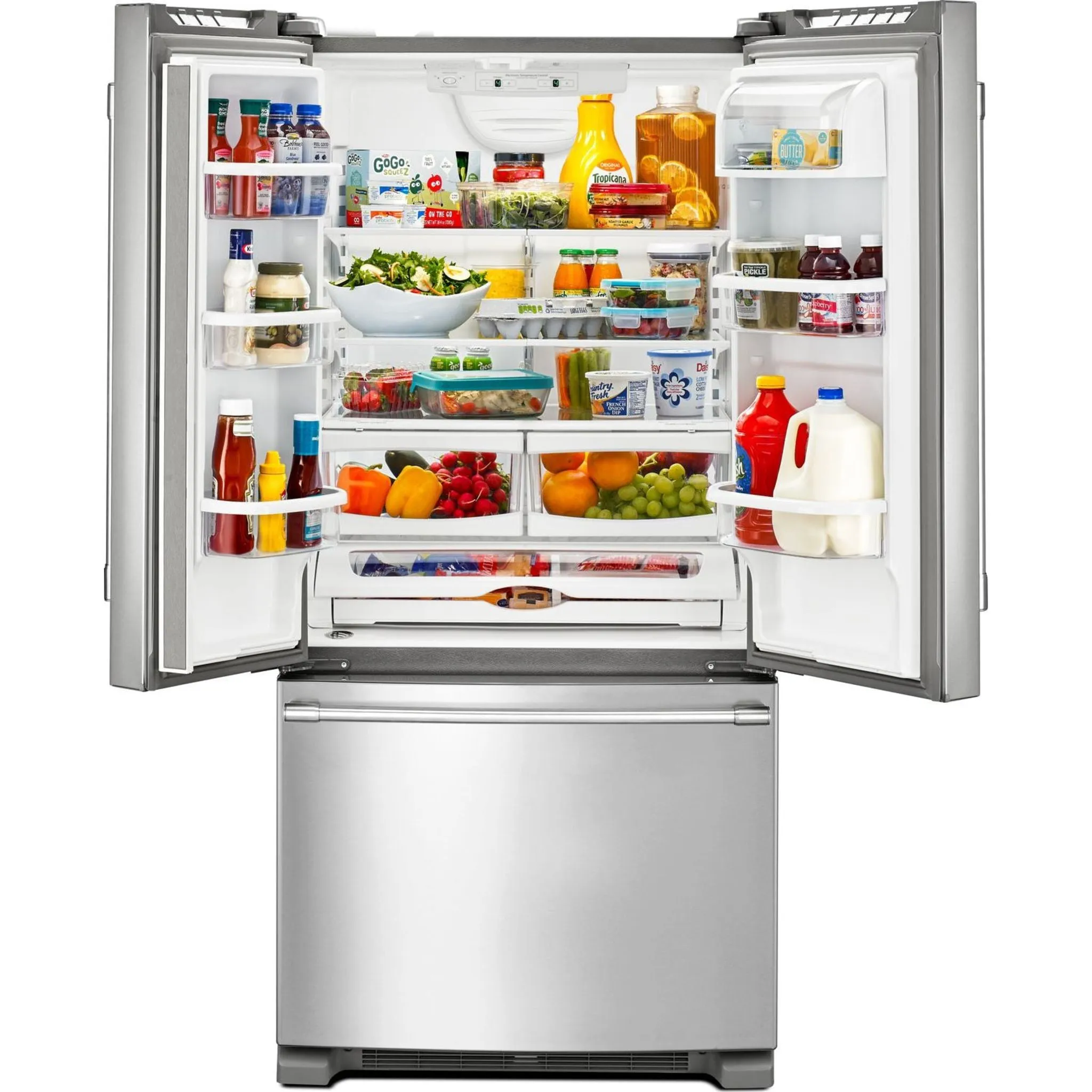 Maytag 33" Wide French Door Refrigerator - 22 cu. ft. (MFF2258FEZ)