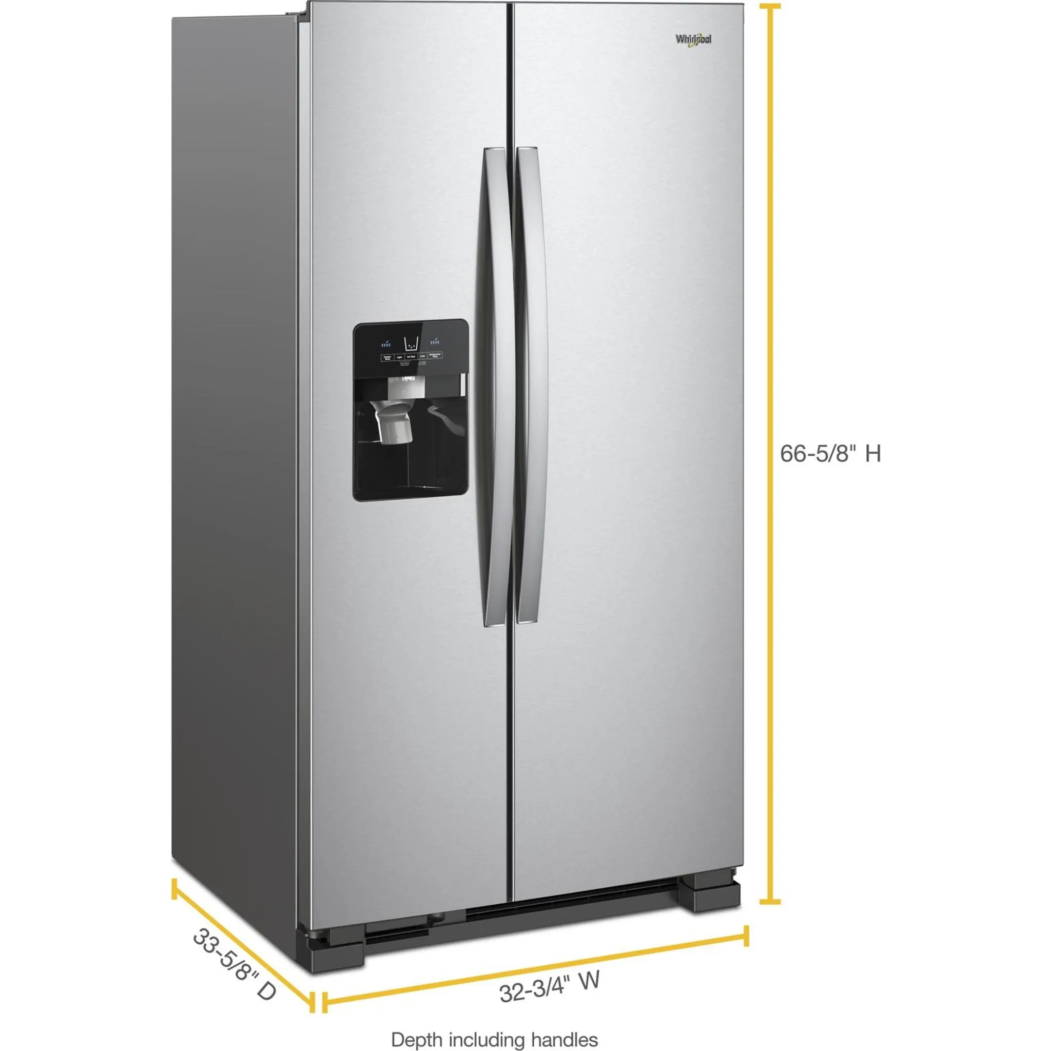 Maytag 33" Wide French Door Refrigerator - 22 cu. ft. (MFF2258FEZ)