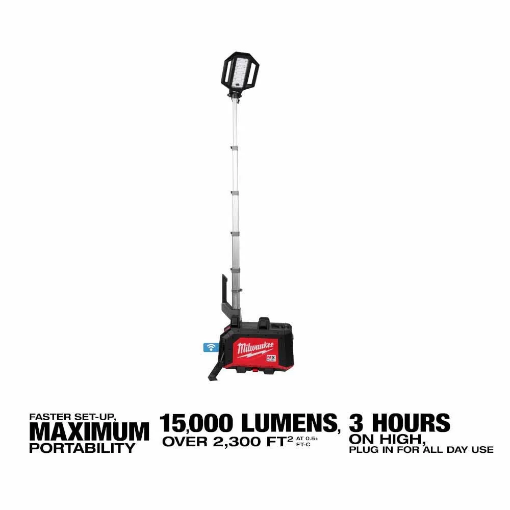 Milwaukee MXF040-1XC MX FUEL ROCKET Dual Power Compact Tower Light