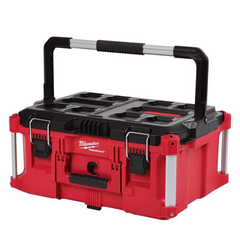 Milwaukee PACKOUT 22 in. Modular Large Portable Tool Box Black/Red