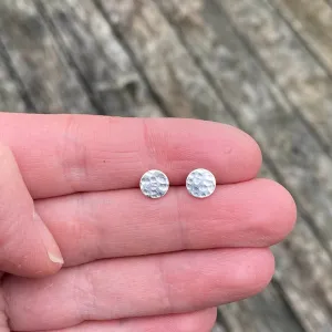 Mini Moon Stud Earrings