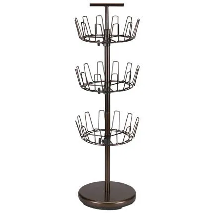 Modern 3-Tier Revolving Shoe Tree