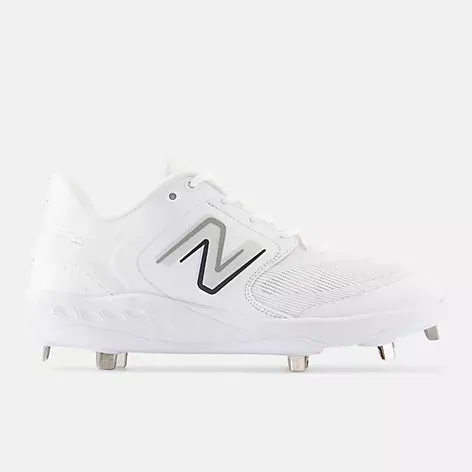 New Balance Fresh Foam X 3000 v6 Metal Cleat - White