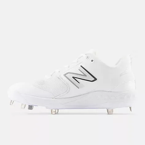 New Balance Fresh Foam X 3000 v6 Metal Cleat - White