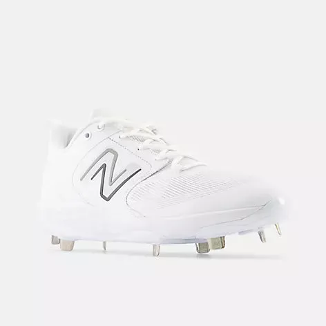 New Balance Fresh Foam X 3000 v6 Metal Cleat - White