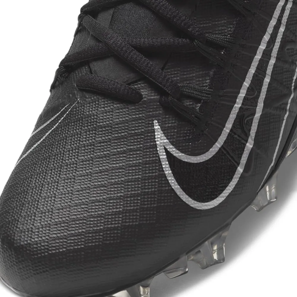 Nike Alpha Huarache 7 Pro Black/Silver Lacrosse Cleats