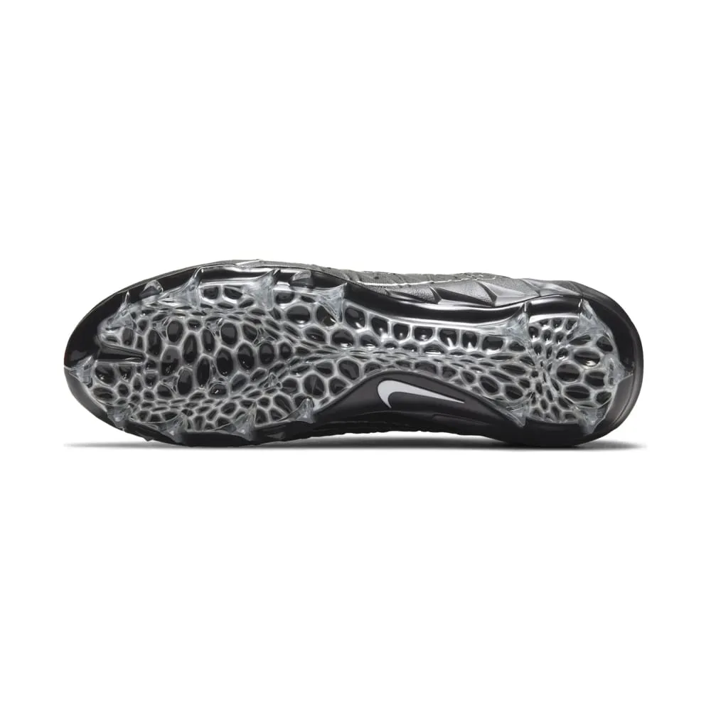 Nike Alpha Huarache 7 Pro Black/Silver Lacrosse Cleats