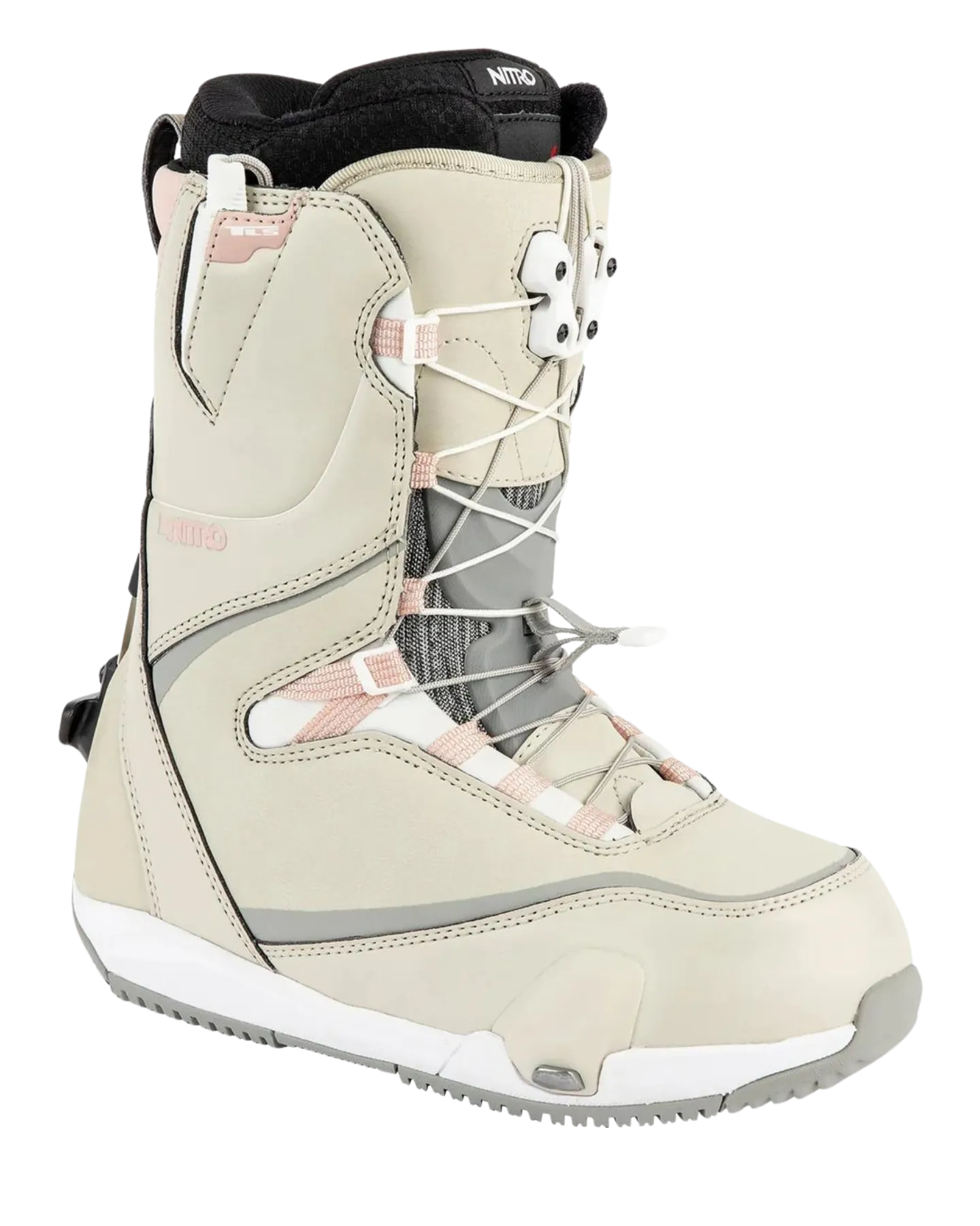 Nitro Cave Tls Women's Step On Snowboard Boots - Sand-Rose - 2024