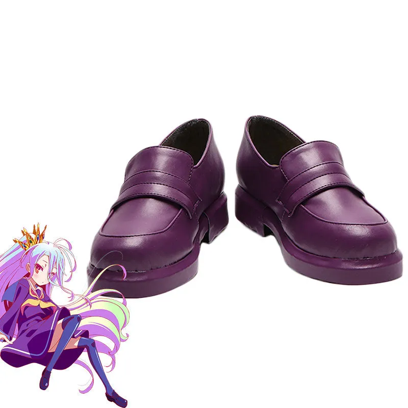 No Game No Life Shiro Cosplay Shoes