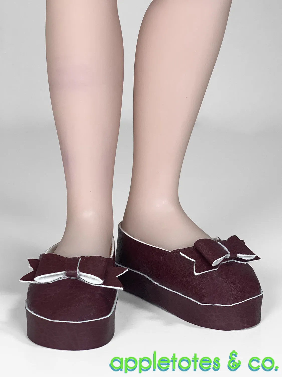 No-Sew Bella Shoes Ruby Red Fashion Friends™ Pattern - SVG Files Included