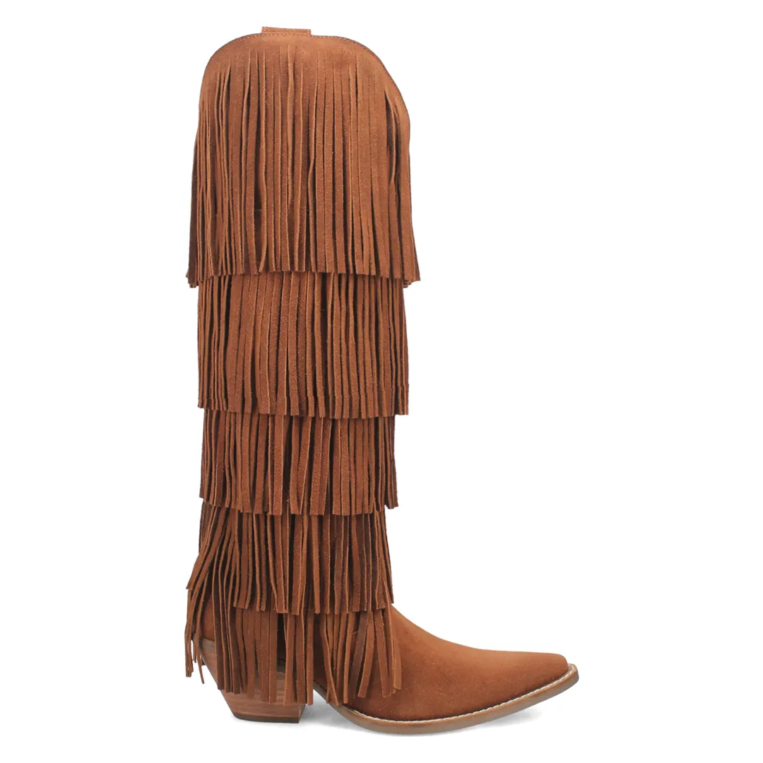 Online Exclusive | Dingo | Wild Child Suede Leather Boot in Brown **PREORDER