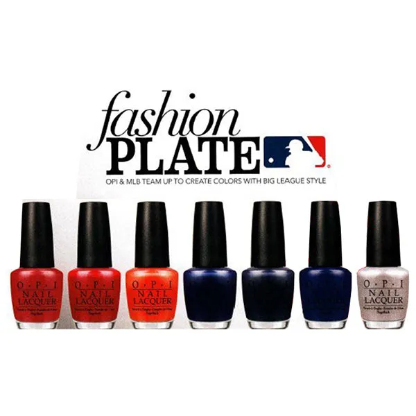 OPI - Girls Love Diamonds - Fashion Plate MLB Collection