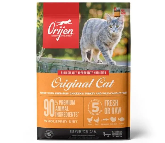 ORIJEN Biologically Appropriate Cat And Kitten Dry Cat Food 5.45kg