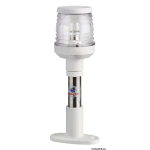 Osculati All Round White Navigation Light on Stainless Steel Pole