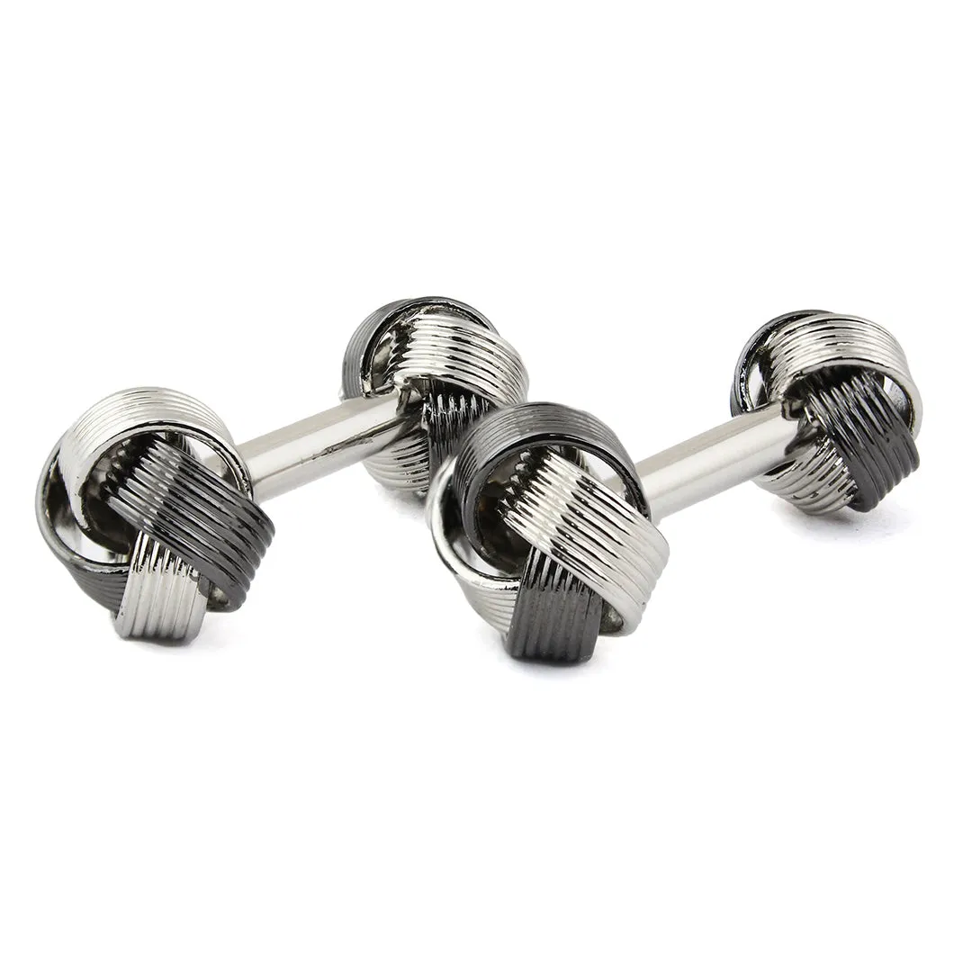 Peluche Double Knot Cufflinks