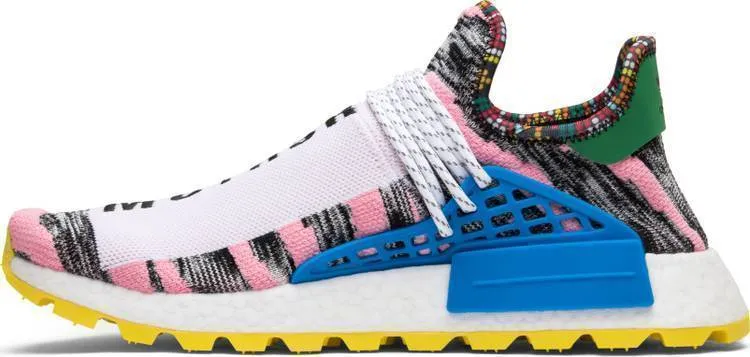 Pharrell x Adidas NMD Human Race Trail 'Solar Pack' Grey Pink Shoes Men Women Sneaker !!! CYBER MONDAY SALE !!!