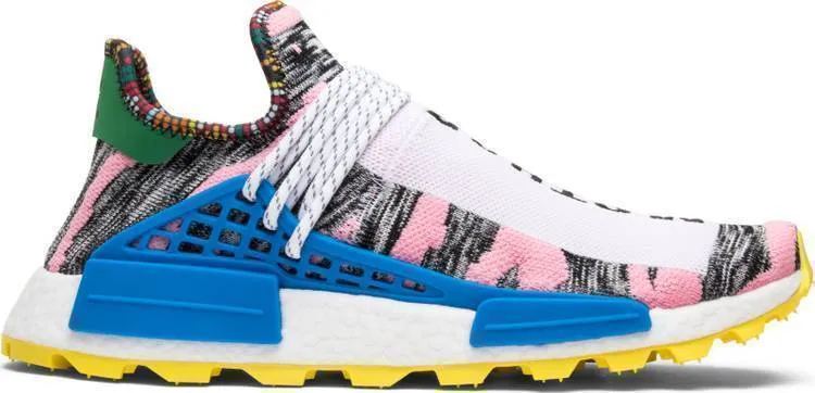 Pharrell x Adidas NMD Human Race Trail 'Solar Pack' Grey Pink Shoes Men Women Sneaker !!! CYBER MONDAY SALE !!!