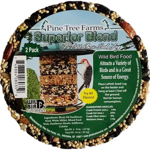 Pine Tree Farms Le Petit Superior Blend Seed Log 8 oz. (2 pack)