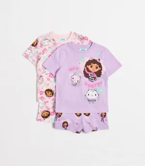 popular  Gabby&#x27;s Dollhouse Cotton Pyjama Set 2 Pack