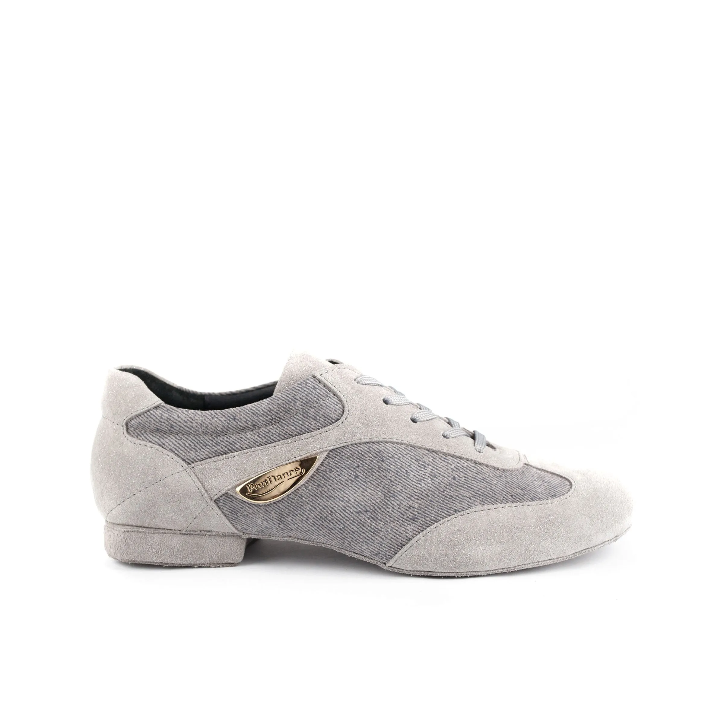 PortDance: Soledad Oxford: Gainsboro Shimmer Grey: Full Sole