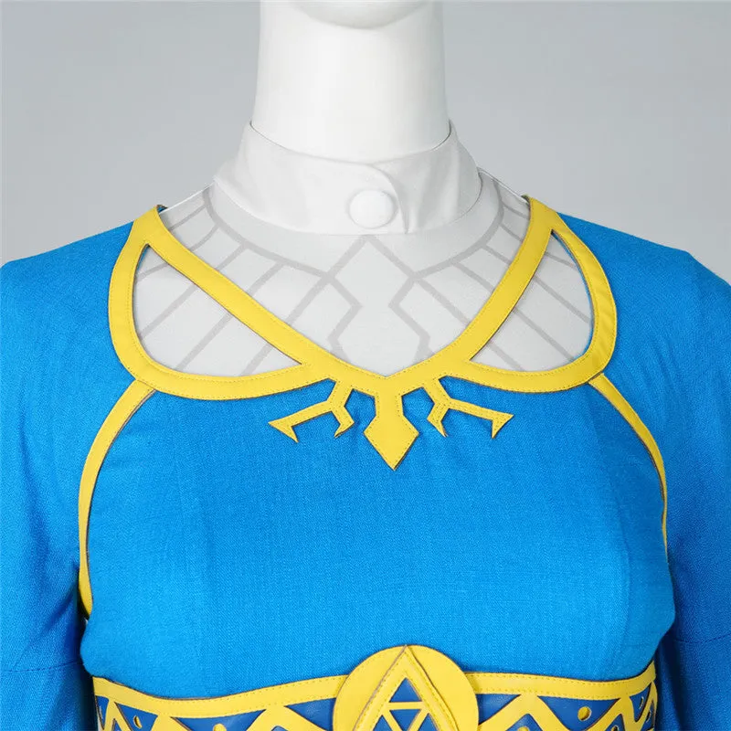 Princess Zelda Cosplay The Legend of Zelda Breath of the Wild Costume Halloween Outfit