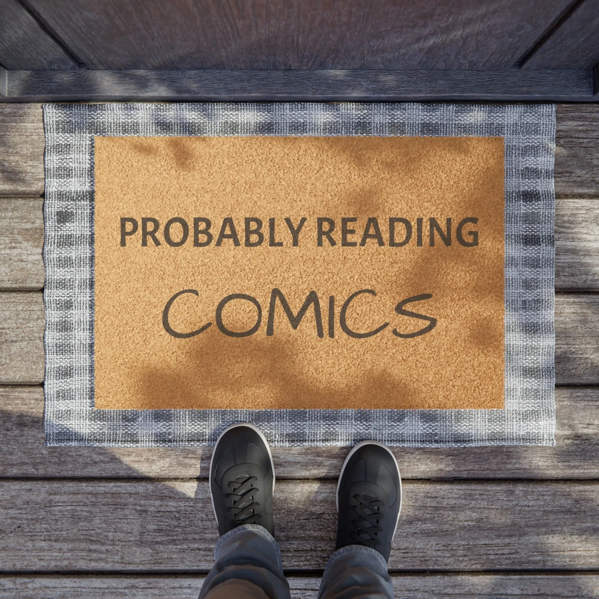 Probably Reading Comics