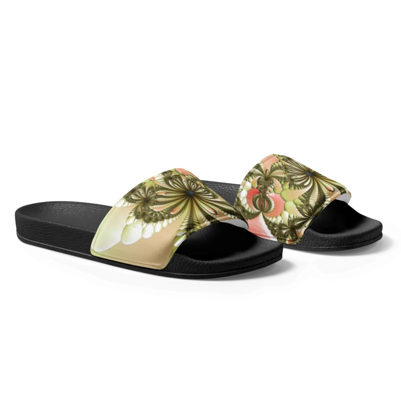 "Wild Lily" Collection - Men’s Slides