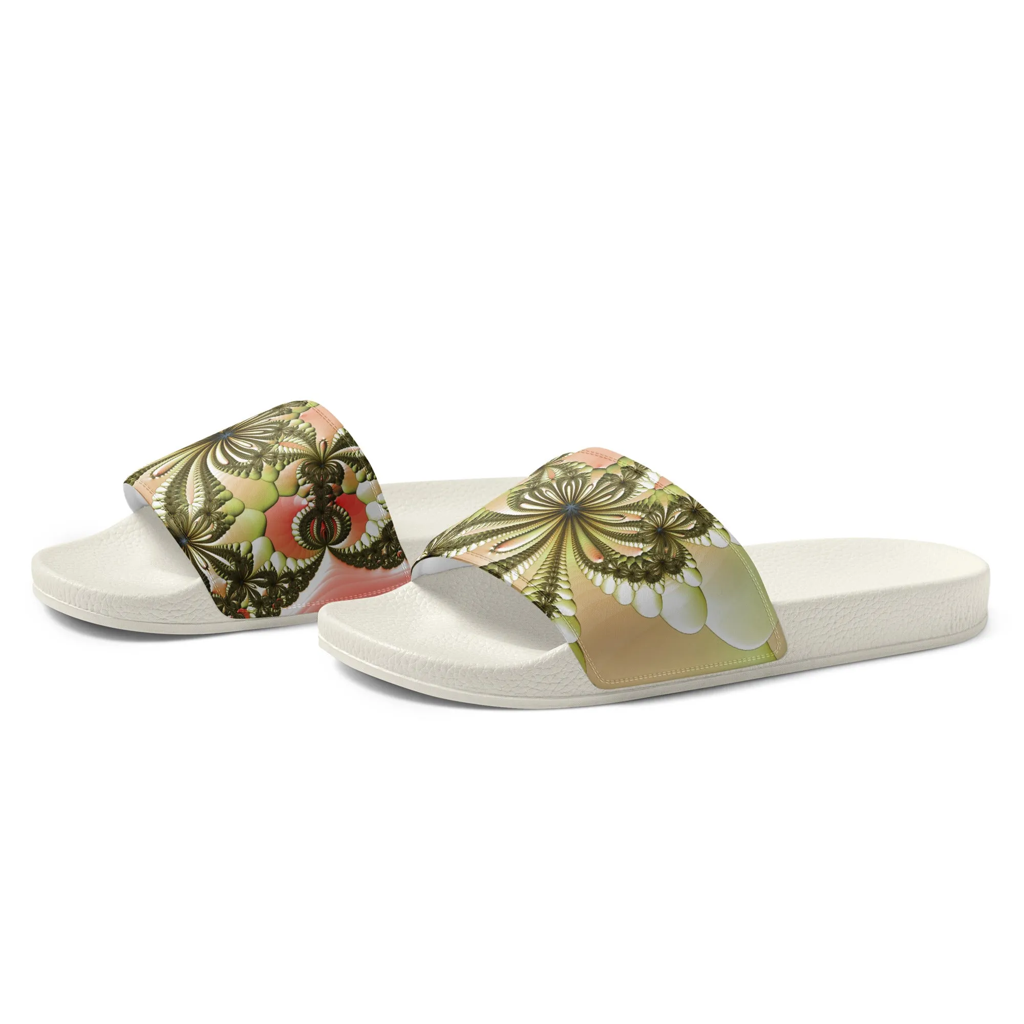 "Wild Lily" Collection - Men’s Slides