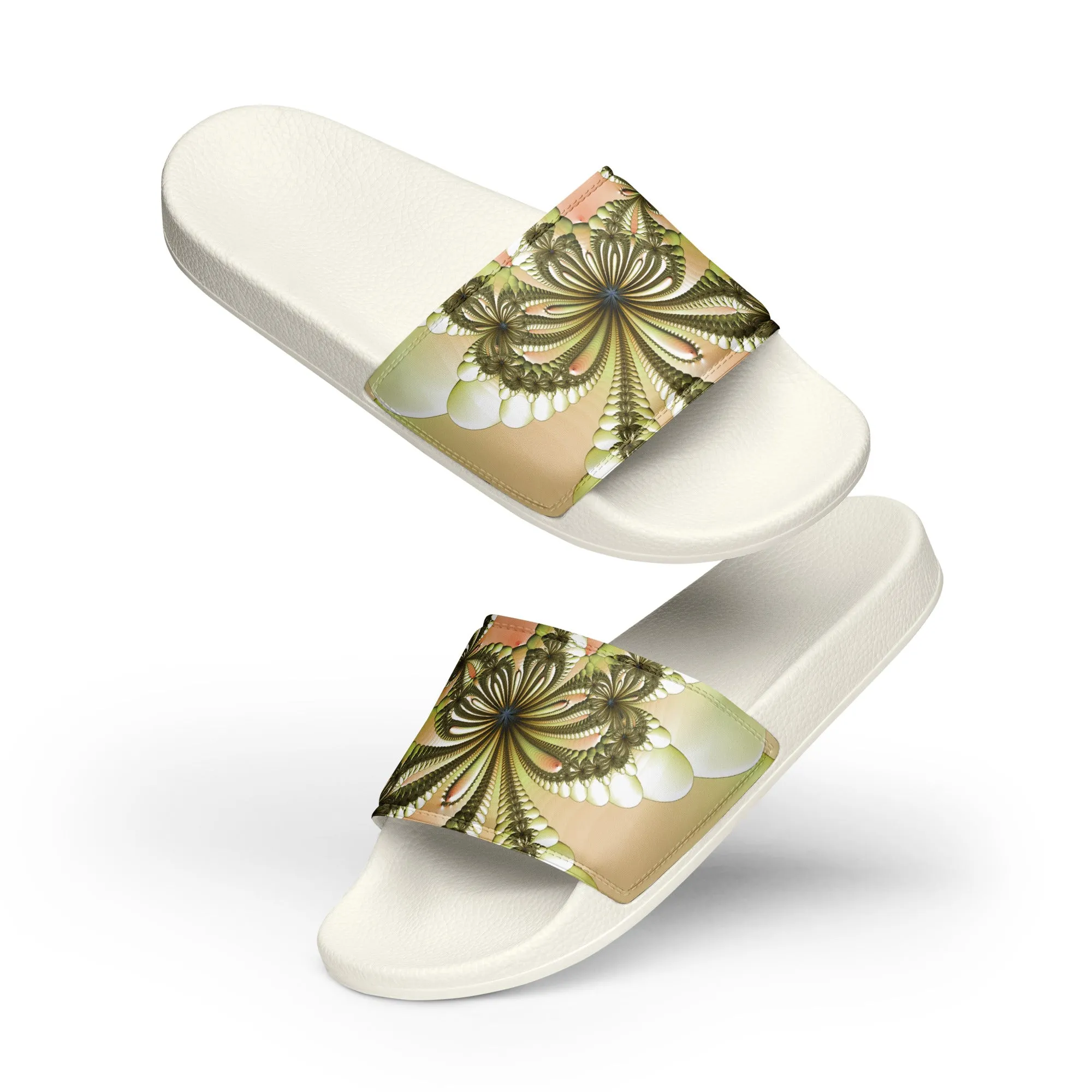 "Wild Lily" Collection - Men’s Slides