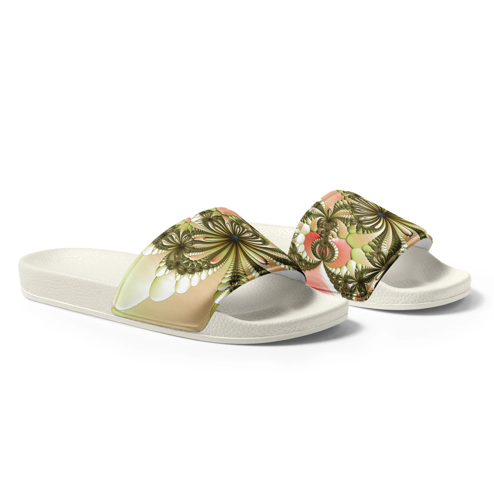 "Wild Lily" Collection - Men’s Slides