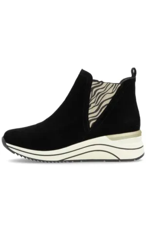 Remonte Zebra Print Wedge Trainer