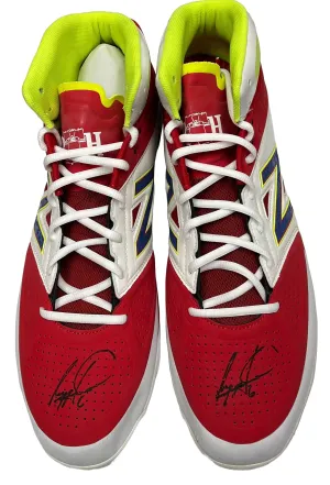 Ryan Howard Autographed New Balance Model M4040RH2 Metal Cleats - Player's Closet Project