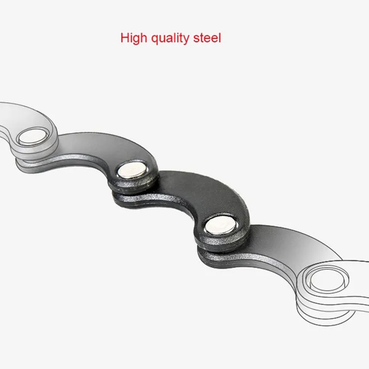 SAHOO Bicycle Anti-Theft Lock Mountain Bike Fixed Folding Lock Chain Lock Creative Hamburger Lock(Black)