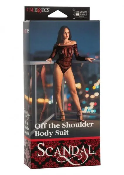 Scandal Off The Shoulder Body Suit