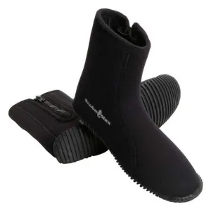 ScubaMax 5mm High Top Zipper With Comfortable Soft Vulcanized Rubber Sole Boots