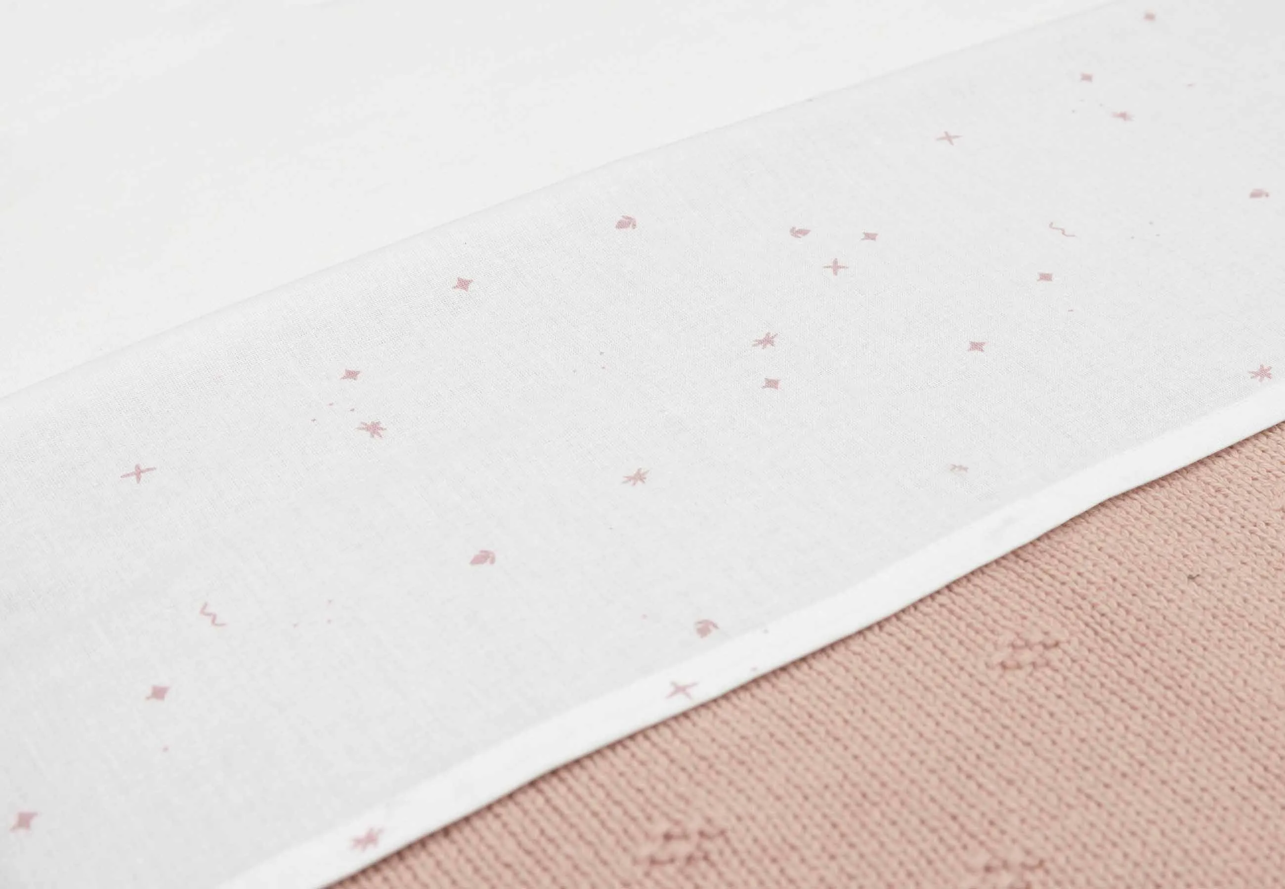 Sheet Cot 120x150cm Twinkling - Wild Rose