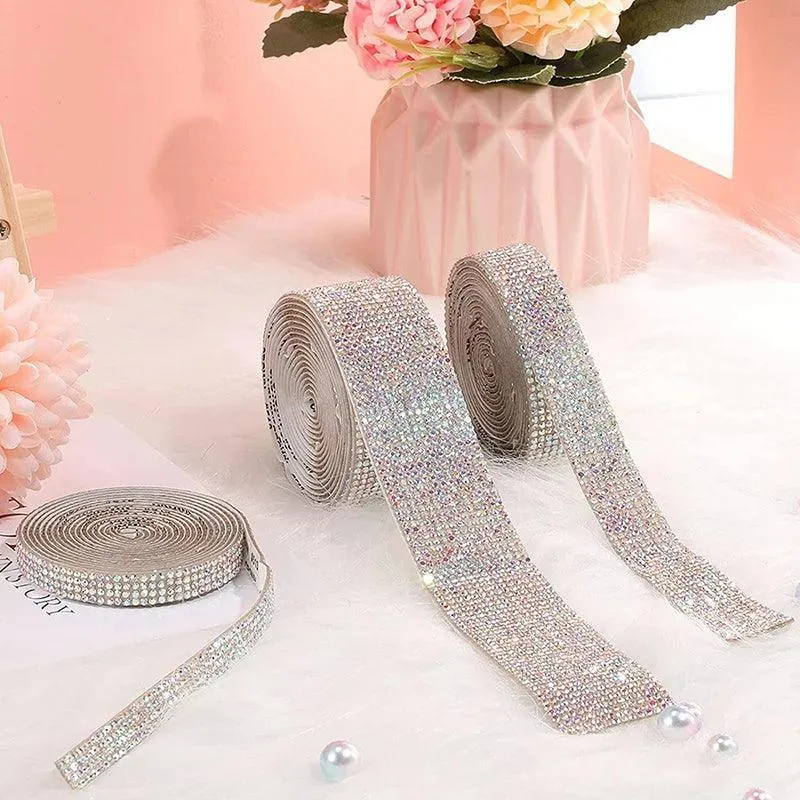 Shimmering Rhinestone Sticker Set: Craft & Decor Essentials